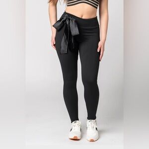 Cute Booty Lounge / Guilty Love Club Satin Tie Leggings